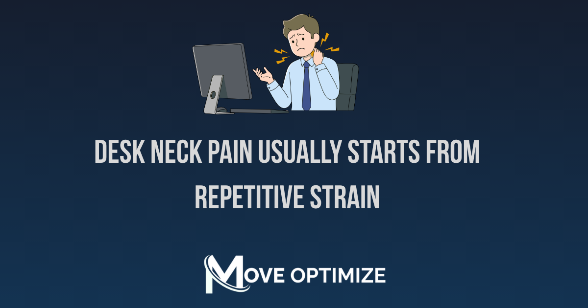 How to Relieve Neck Pain from Sitting at a Desk All Day